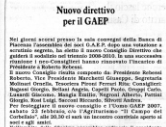 Nuovo Direttivo
