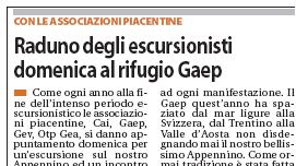 Raduno escursionisti