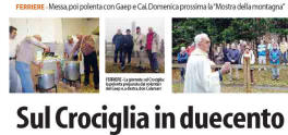 Sul crociglia in duecento