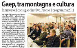 Consiglio direttivo 2011
