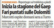 Inizia la stagione del Gaep