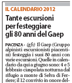 Calendario 2012