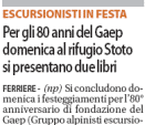 Gli 80 anni del Gaep