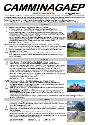 2013 aggiornamento