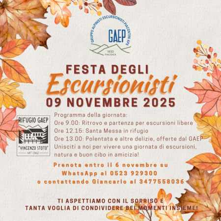 Festa escursionisti